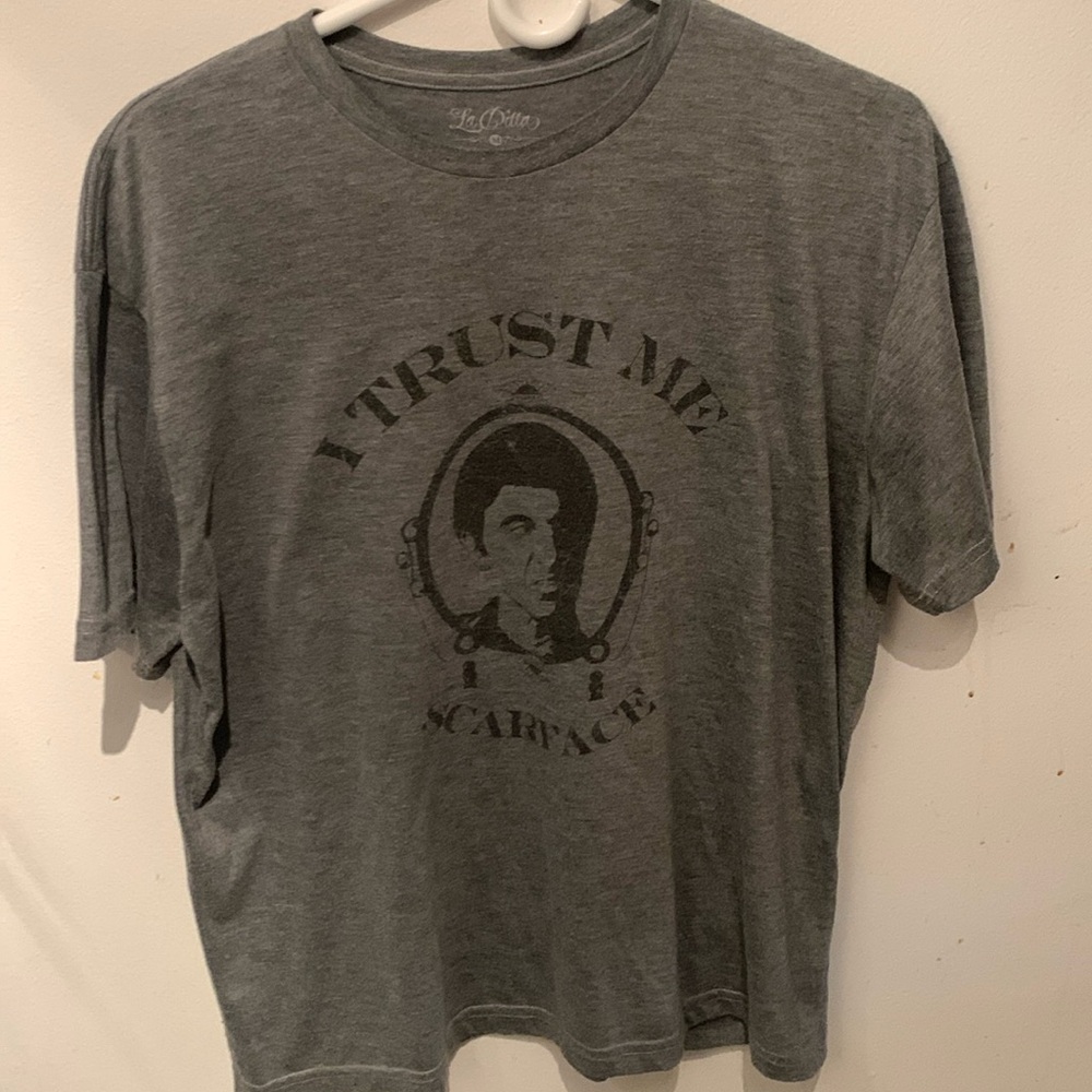 Boss Scarface Grey La Ditta Tshirt SZ Medium